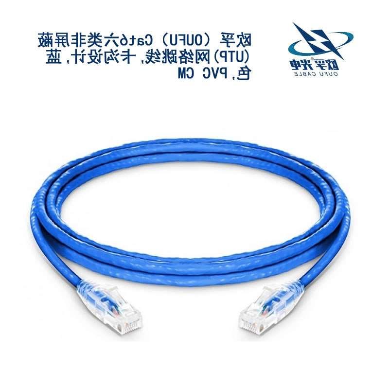 ​Cat6六类非屏蔽(UTP)网络跳线